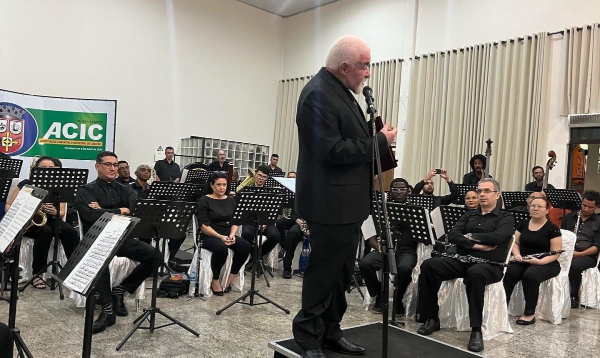 Evento Musical com a Orquestra Sinfônica de Cubatão marca a retomada da valorização artística local.